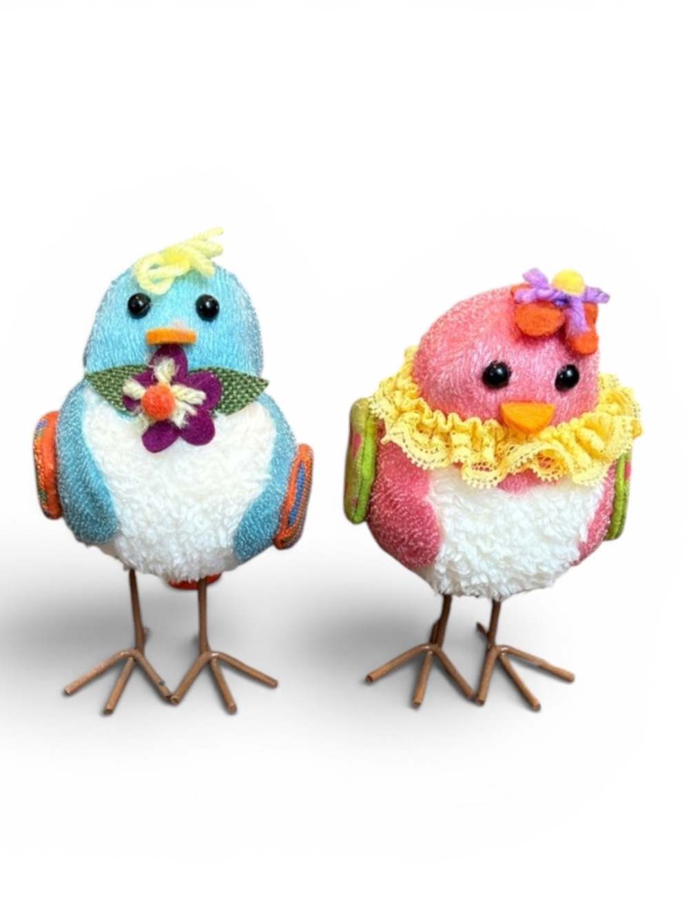Bird Decorative Spring Chick Figurines